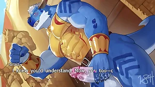 A catch fall of graiz